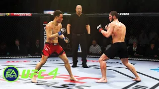 UFC4 Khabib Nurmagomedov vs Chan Sung Jung EA Sports UFC 4