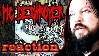 Pig Destroyer - The Diplomat Reaction!!