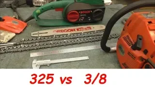 How to choose the pitch chain chainsaw