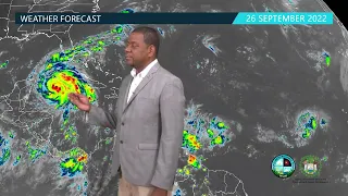 The Belize Weather Forecast - September 26th, 2022