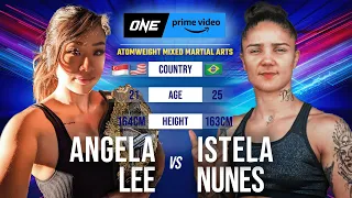 Angela Lee vs. Istela Nunes | Full Fight Replay