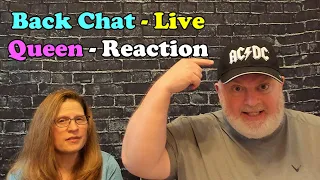 First Time Reaction to Queen "Back Chat" Live