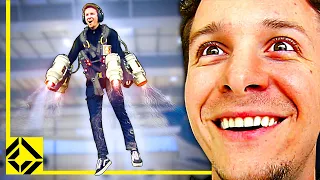 Wren Flies a REAL IRON MAN Jetpack!