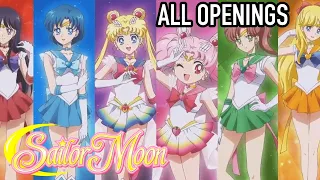 Sailor Moon - All Openings (Original and Crystal)