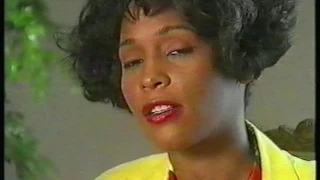 Rare 1992 Whitney Houston UK interview MUSIC FROM THE CIRCUS