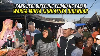 BELANJA DI PASAR DENGKLOK-KANG DEDI DIKEPUNG PEDAGANG-PENGEN CURHATNYA DIDENGAR