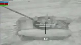 Close and personal ATGM camera view Destroying Tanks