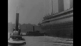 Titanic Departure (REAL footage 1912)