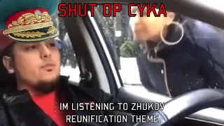 Shut up b*tch, Im listening to Zhukov Unification Theme - TNO MEME