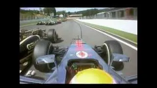 F1 Spa 2012 - Hamilton crash Onboard [HD]