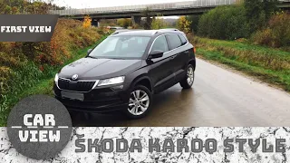 | ŠKODA KAROQ / 1.5 TSI 110 kw / DSG7 / STYLE / 2020 | First View | CZ/SK