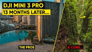 DJI Mini 3 PRO - The Pros & Cons 13 Months Later! (Still worth buying?)