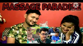 Mangoman Reaction on MASSAGE PARADISE | CarryMinati