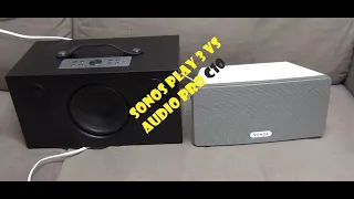 Sonos Play 3 vs Audio Pro C10 (Audio comparison)