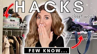 FREE GENIUS Home Organization Hacks Using Everyday Items! 😱 (NOT WEIRD) Shocking + Useful