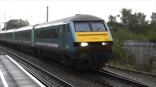 Trains at Stowmarket, GEML | 14/08/14