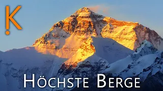 Die 10 höchsten Berge der Welt 🏔️ und ihre Erstbesteigungen