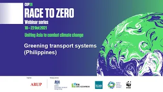 Race to Zero: Greening transport systems (Philippines)