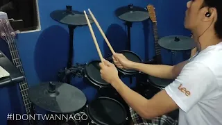 I Dont' wanna go -Avalon (Drum Cover)