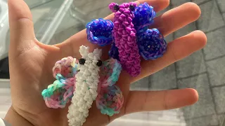 Loomigurumi Butterfly Tutorial (Rainbowloom)