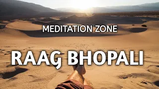 Peaceful Raga Bhopali || Raag || Sitar || Santoor || Flute || Tabla || Instrumental Music