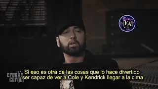 Eminem habla de YBN Cordae, DaBaby, J Cole, Kendrick, Tech N9ne, etc.