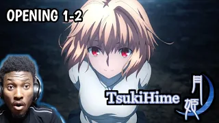 Tsukihime Opening 1-2 Reaction | Anime Op Reaction