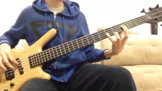 Mastodon   Asleep in the Deep (Bass cover)