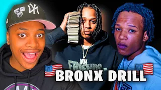 FIRST TIME HEARING AMERICAN DRILL!?😭🇺🇸 (Bronx Drill)