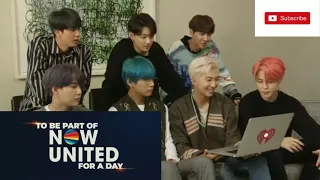 BTS reacts to Now United Parana