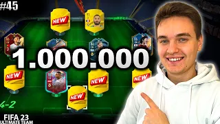 MÓJ NOWY SKŁAD ZA MILION COINSÓW! - FIFA 23 ULTIMATE TEAM #45