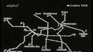 BVG Berliner U-Bahn Tunnelbau 1958 Tegel (U6/U9)