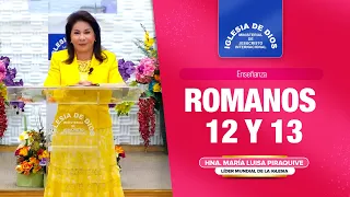 Enseñanza: Romanos 12 y 13, Hna. María Luisa Piraquive #idmji