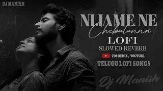 Nijame Ne Chebutunna Jane Jana | Lofi | SLOWED REVERB | MASHUP | Telugu Lofi Songs | DJ Manish