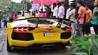 Bangalore's LOUD Lamborghini Aventador w/ Capristo Exhaust