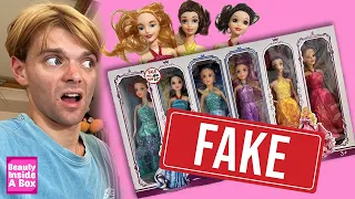 Weird FAKE Disney Princess Doll Set Unboxing! PART 10