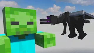 ENDER DRAGON vs Realistic MINECRAFT ZOMBIES in TEARDOWN