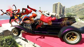 GTA 5 Impressive Ragdolls #79 ( Spiderman - Epic Fire Fails )