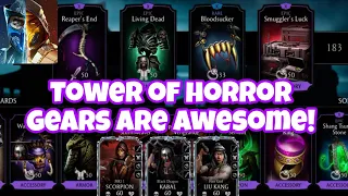 Tower of Horror Gears are Awesome! Tower Gears Review #1 MK Mobile | vGaurang |