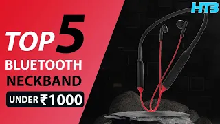 Top 5 Best Bluetooth Neckband Under 1000 in 2023 🔊 Best Bluetooth Earphone Under 1000 in India 2023