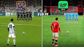 EA SPORTS FC 24 Mobile VS eFootball 2023 Mobile Comparison