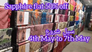 Sapphire Sale flat 50% and 35% #Sapphire #Sapphire Summer Sale