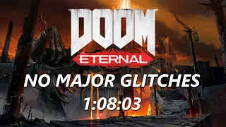 DOOM Eternal - No Major Glitches - 1:08:03