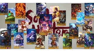 who to swing at the initial stage in The Soul Hunters / the soul Hunters.