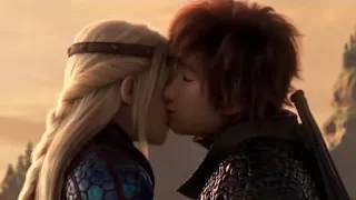 How to train your dragon :1:2:3: All kiss scene best movie