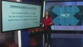 Is it safer to shop during senior hours or regular store hours? Your coronavirus questions answered