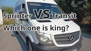 REVIEW - Used Mercedes Sprinter vs Ford Transit