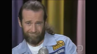 George Carlin on Carson - Stand Up Comedy, News & Weather Man 1974