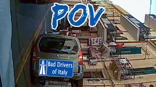 BAD DRIVERS OF ITALY dashcam compilation 11.17 - POV