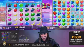 ROSHTEIN Big Win 40 000€ on Fruit Party and The Dog House!Bonuses in the description!